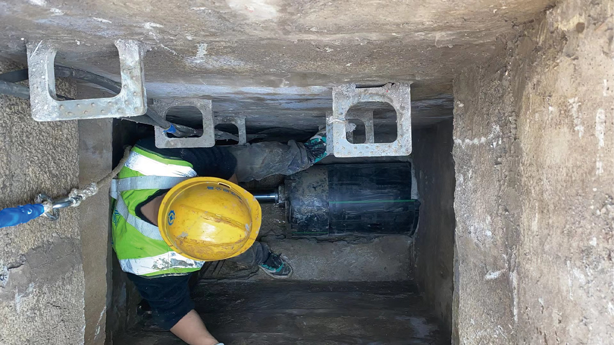 南川HDPE短管内衬法